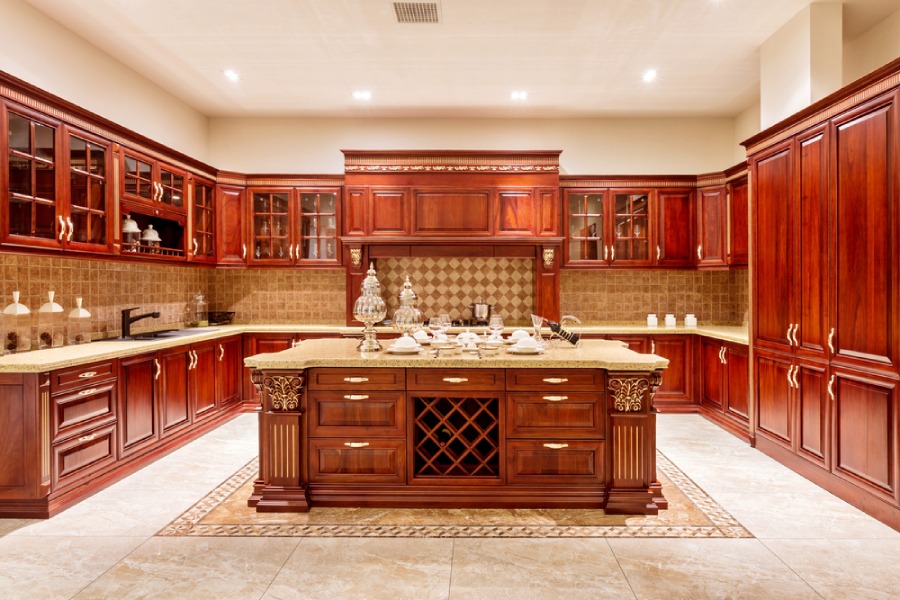 Solid wood Kitchen Cabinets