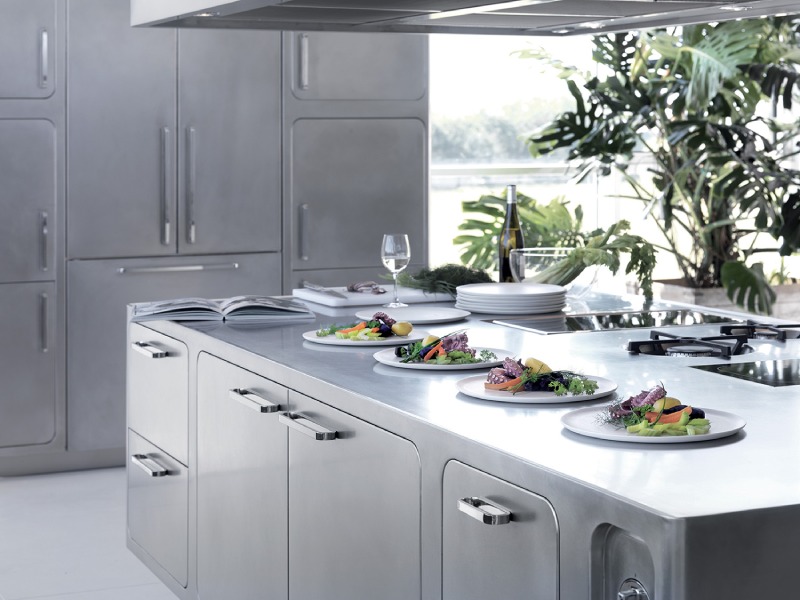 Stainless steel Kitchen Cabinets