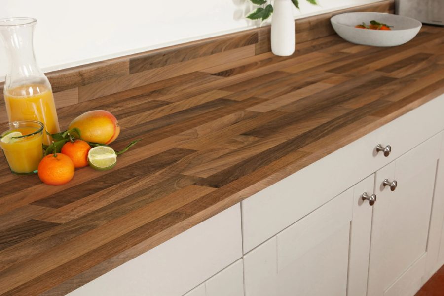 Walnut worktops